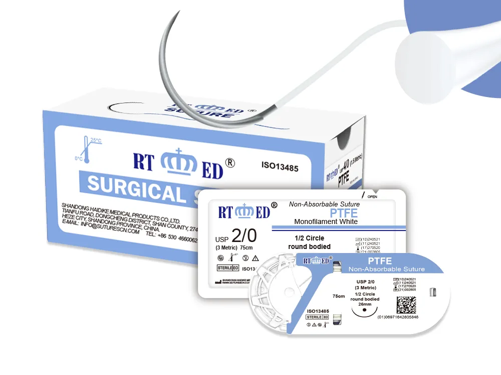 Politetrafloroetilen Dikiş İpliği (PTFE)